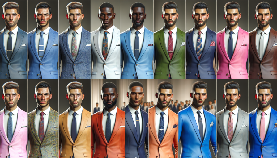 Trajes de novio coloridos: Opciones modernas y elegantes